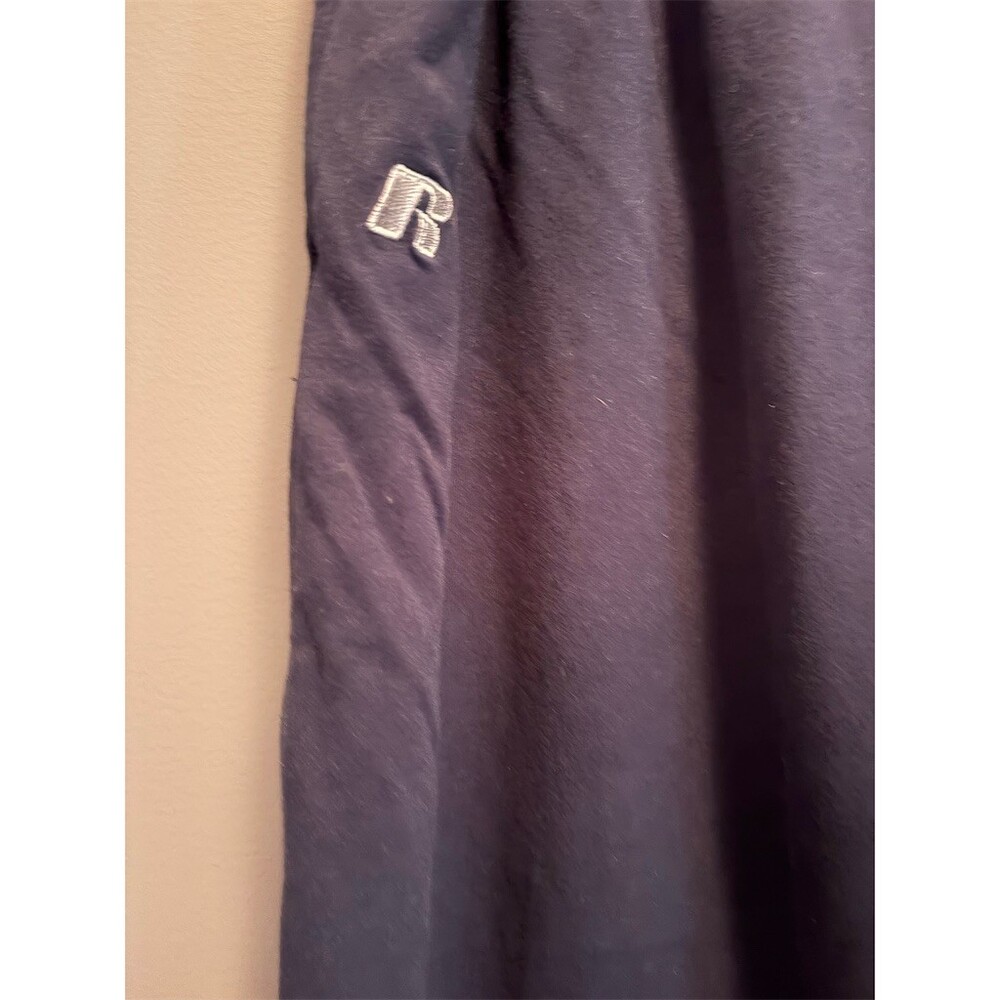 Russell Athletic Sweatpants Mens 2XL Navy Elastic Waist Side Pockets Logo - Picture 3 of 10